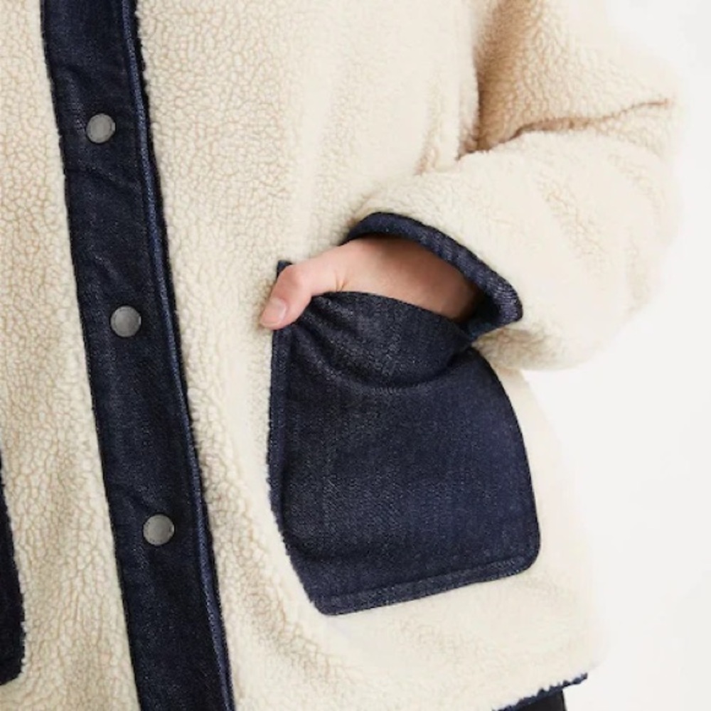 Women’s DU/ER Performance Denim Sherpa Reversible Jacket - Picture 4 of 14